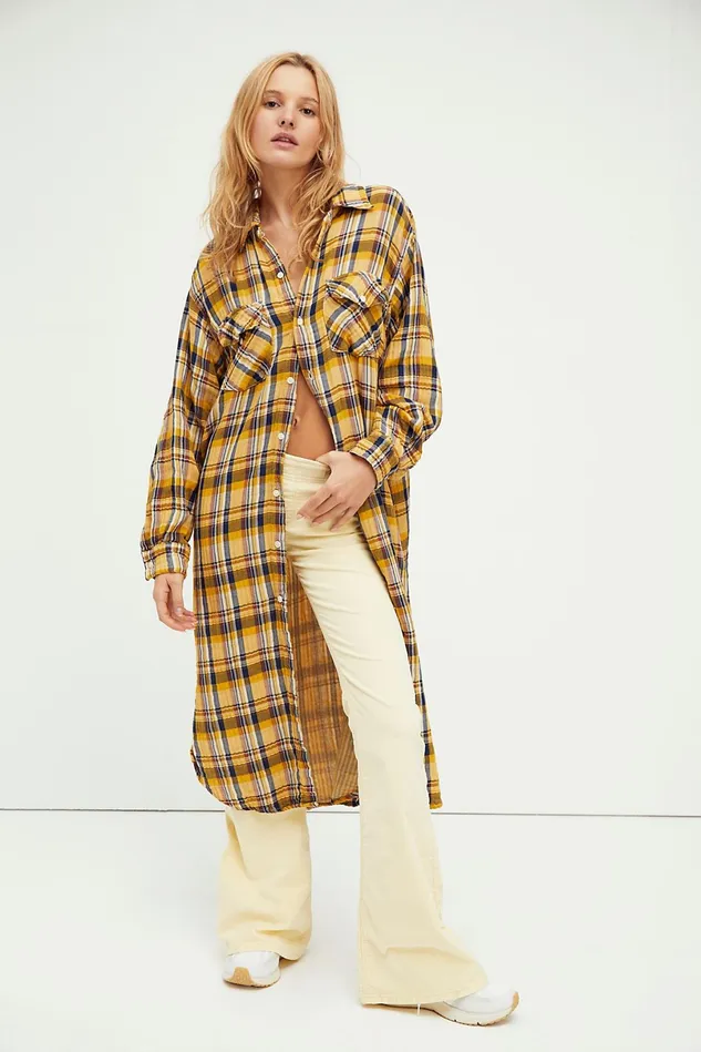 Women Jeans Free People Pull On Corduroy Flare Eggnog