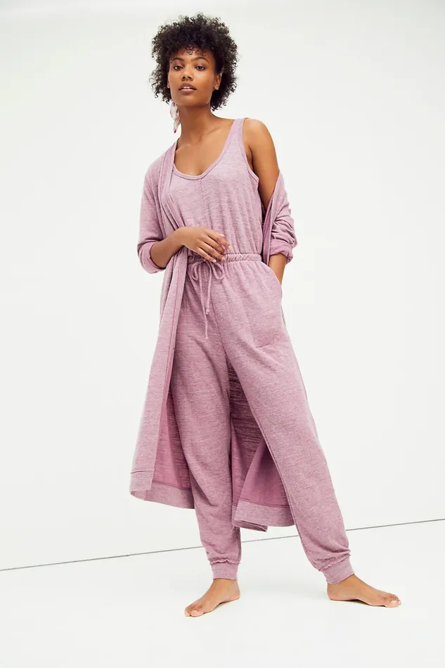 Women Jumpsuits Free People Bicoastal Set Alkanet