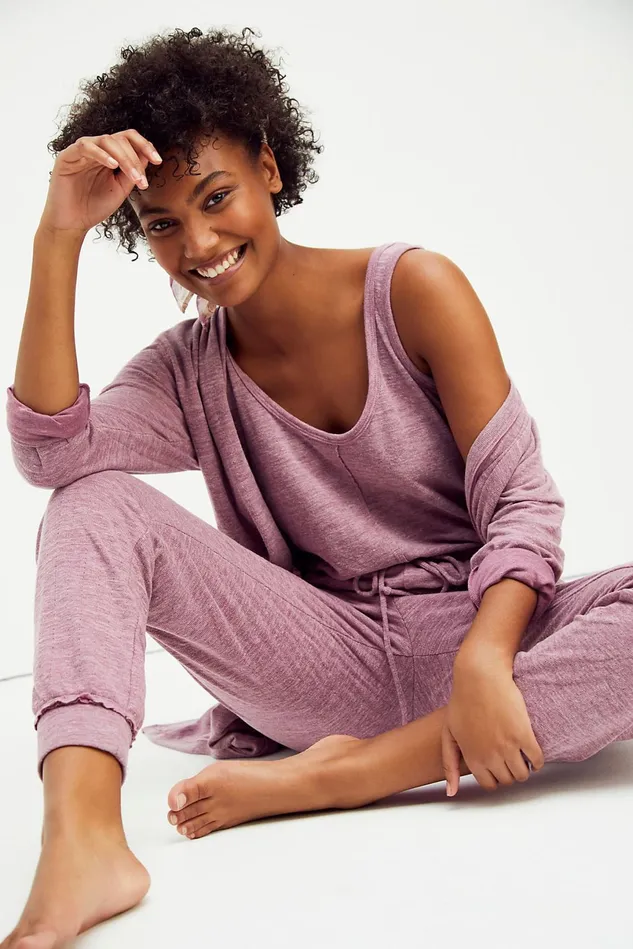 Women Jumpsuits Free People Bicoastal Set Alkanet