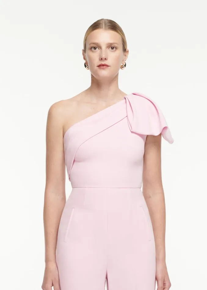 Women Jumpsuits Roland Mouret Asymmetric Heavy Cady Jumpsuit