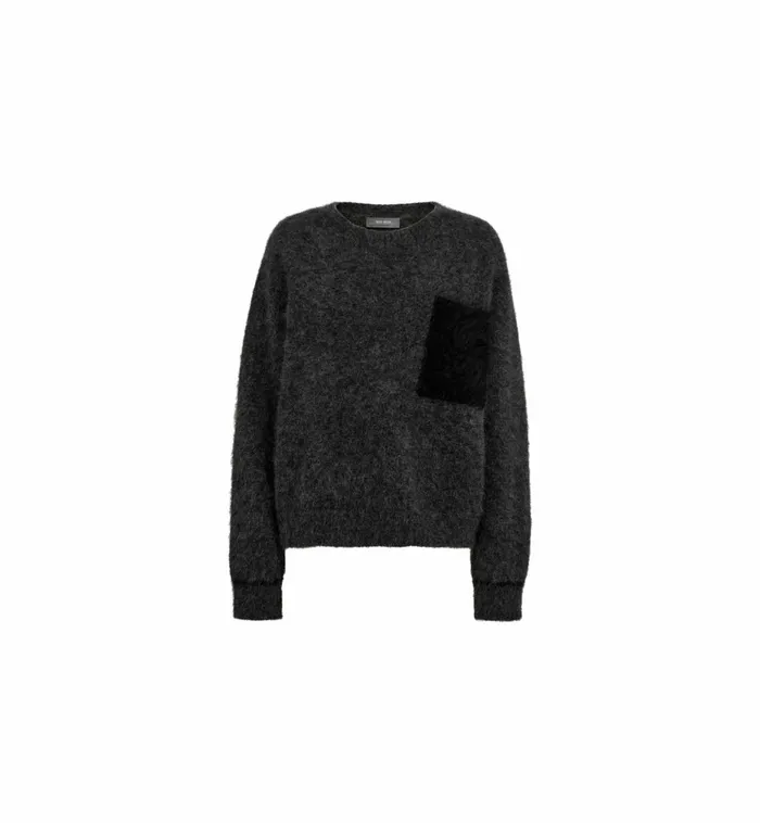 Women Knits MOS MOSH MMAilia Mohair Knit Phantom