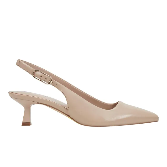 Women Kory Slingback Pump Natural Leather Marc Fisher Heels and Pumps