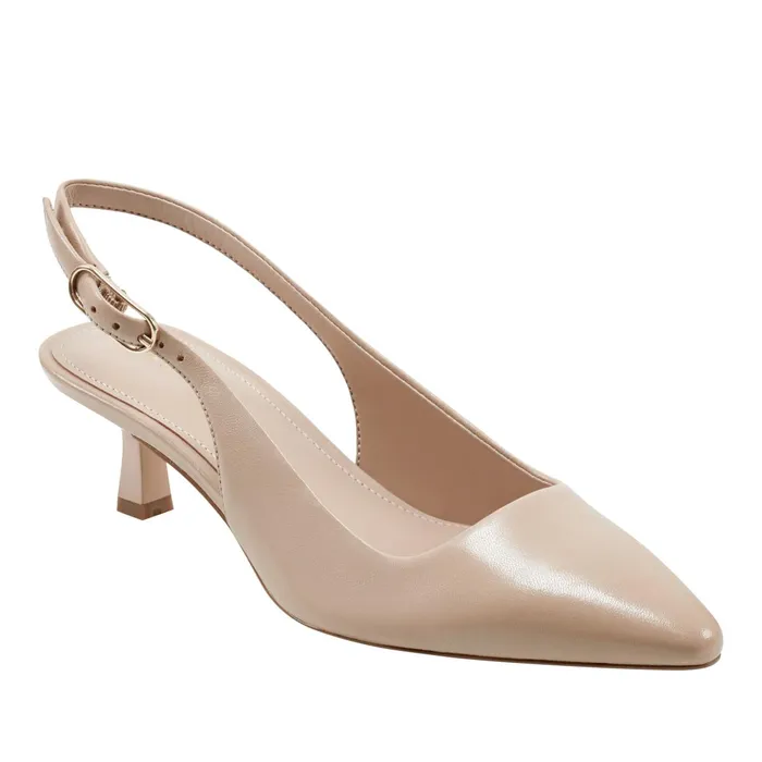 Women Kory Slingback Pump Natural Leather Marc Fisher Heels and Pumps