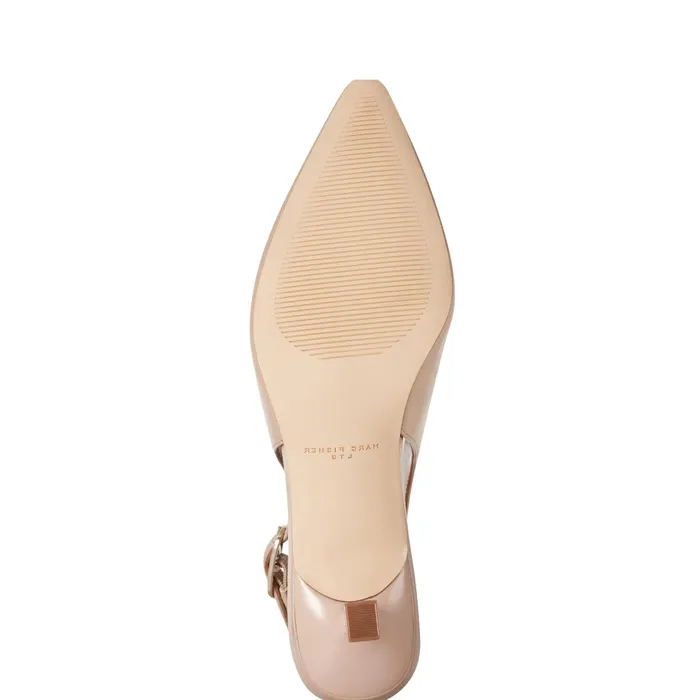Women Kory Slingback Pump Natural Leather Marc Fisher Heels and Pumps