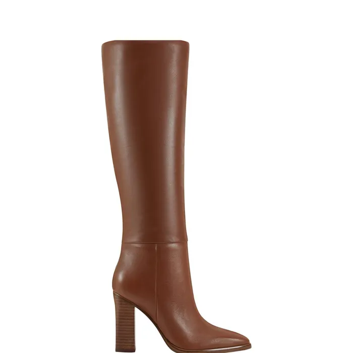 Women Lannie Dress Boot Medium Natural Marc Fisher Dress Boots