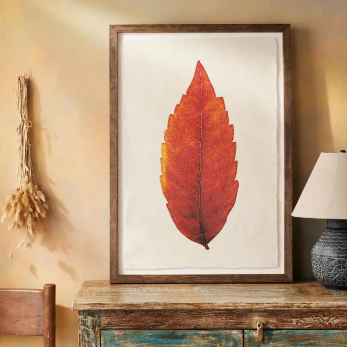 Women Leaf Studies Print Sundance Catalog Decor