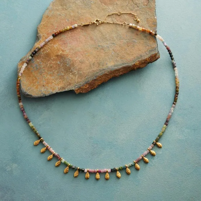 Women Leafy Tourmaline Necklace Sundance Catalog Necklaces Women Leafy Tourmaline Necklace Sundance Catalog Necklaces