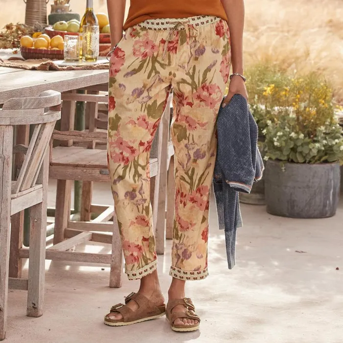 Women Leia Pants Cashew Sundance Catalog Pants and Shorts