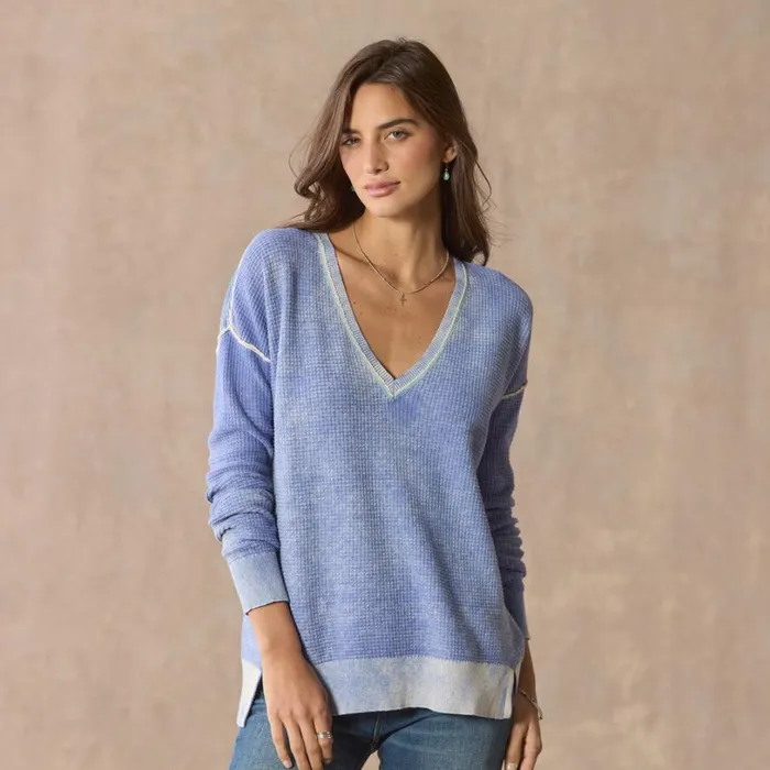 Women Leslie Sweater Cornflower Sundance Catalog Sweaters
