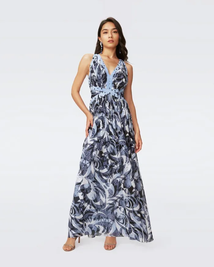 Women Levada Dress Huge Serpent Dance DVF Dresses