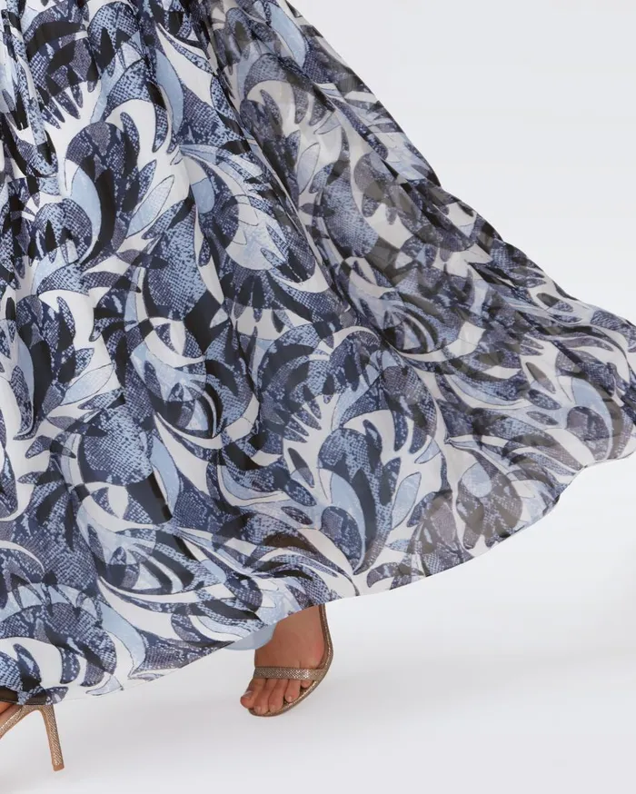 Women Levada Dress Huge Serpent Dance DVF Dresses