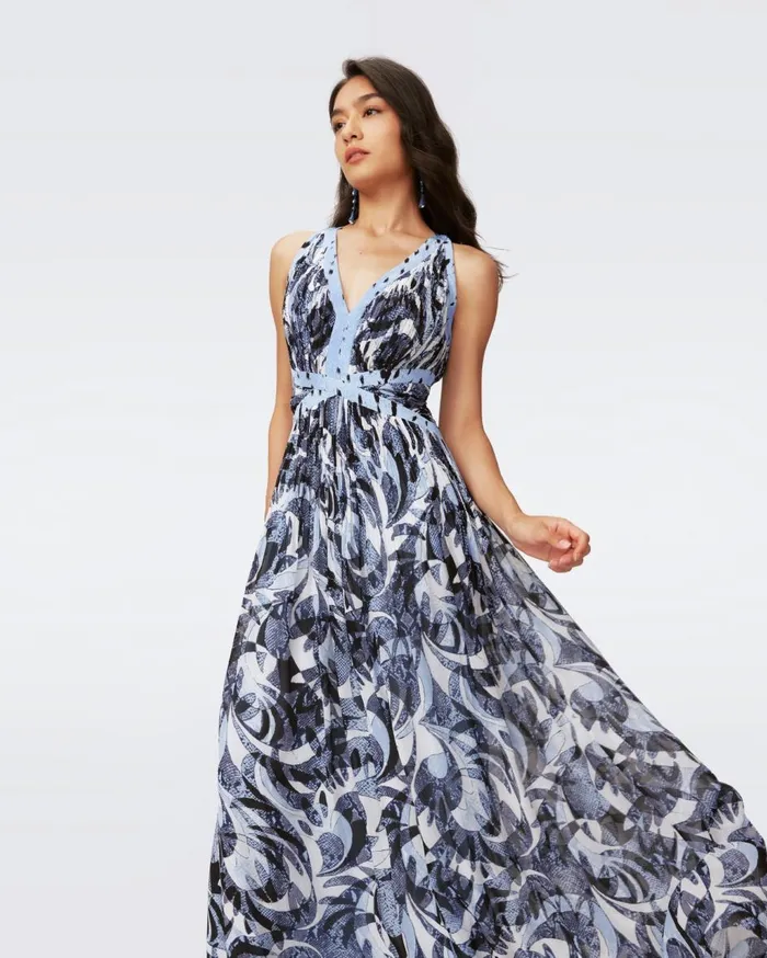 Women Levada Dress Huge Serpent Dance DVF Dresses