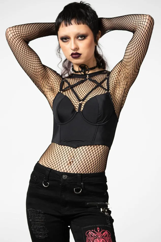 Women Lingerie Killstar Cage Effect Bra
