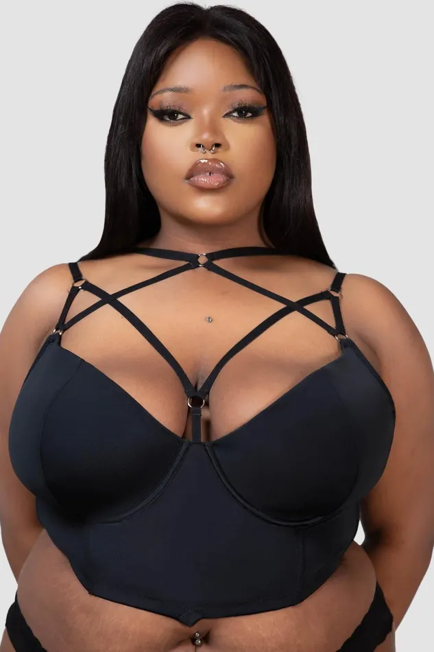 Women Lingerie Killstar Cage Effect Bra