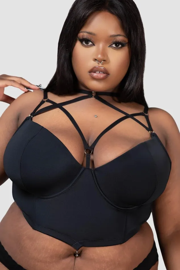 Women Lingerie Killstar Cage Effect Bra