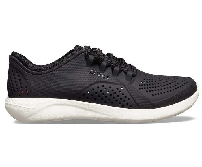 Women LiteRide Pacer Black Crocs Sneakers