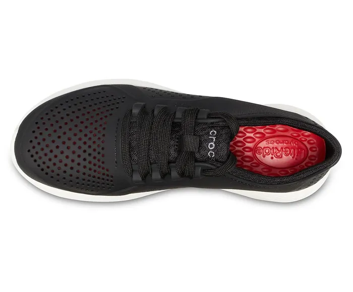 Women LiteRide Pacer Black Crocs Sneakers