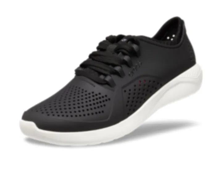 Women LiteRide Pacer Black Crocs Sneakers