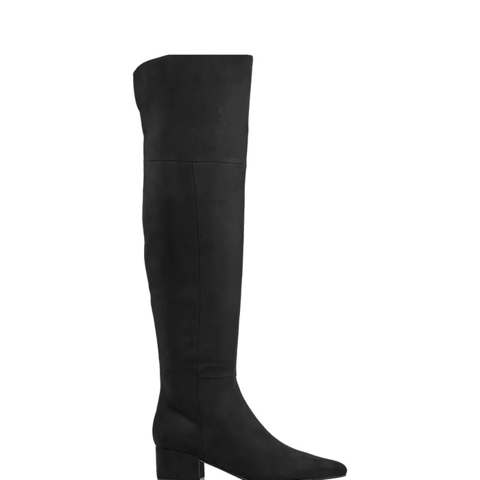 Women Lottie Over The Knee Boot Black Marc Fisher OTK Boots
