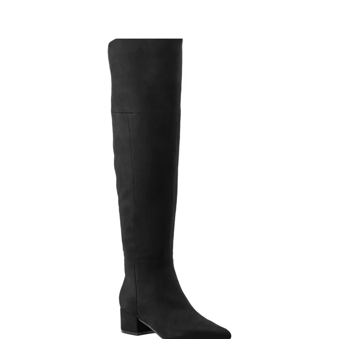 Women Lottie Over The Knee Boot Black Marc Fisher OTK Boots