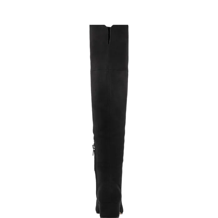 Women Lottie Over The Knee Boot Black Marc Fisher OTK Boots