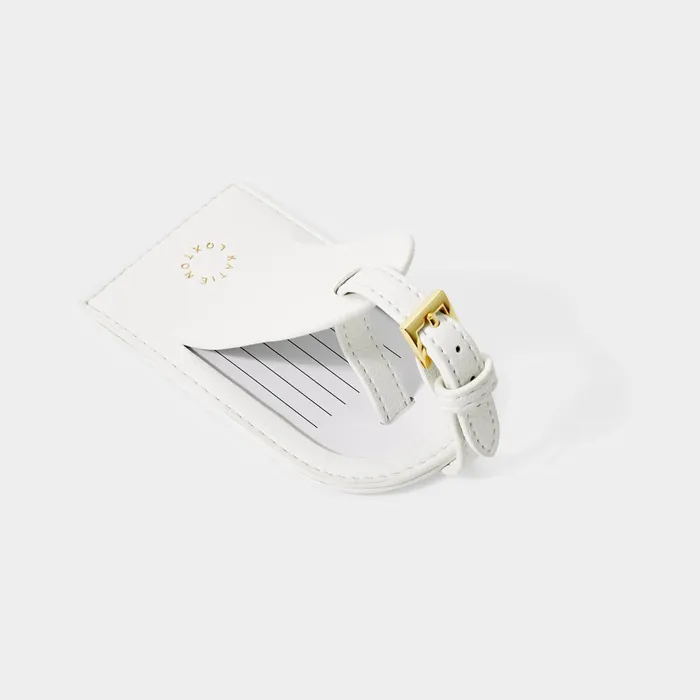 Women Luggage Tags Katie Loxton Children039s My First Luggage Tag 8211 White