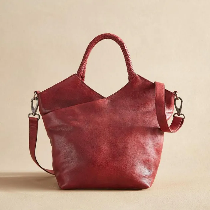Women Luz Envelope Bag Burgundy Sundance Catalog Handbags