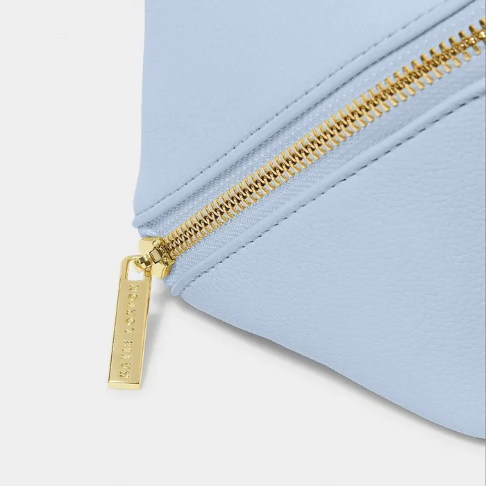 Women Makeup and Wash Bags Katie Loxton Personalised Makeup And Wash Bag In Blue Aura