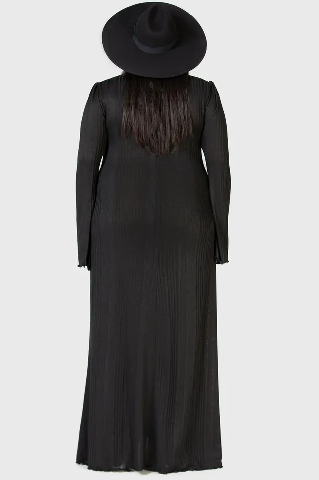 Women Maxi Killstar Drenched Grief Maxi Dress