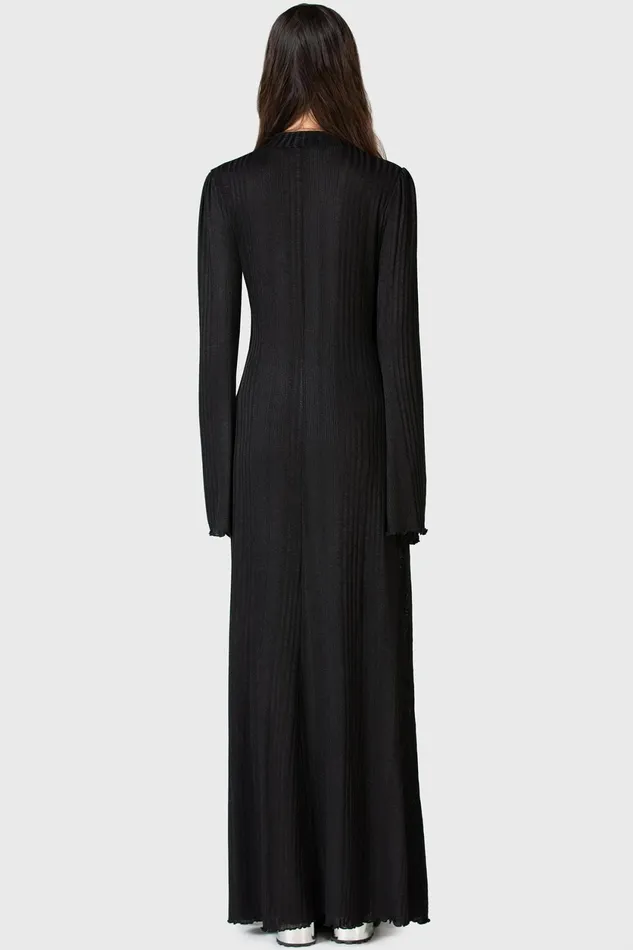 Women Maxi Killstar Drenched Grief Maxi Dress