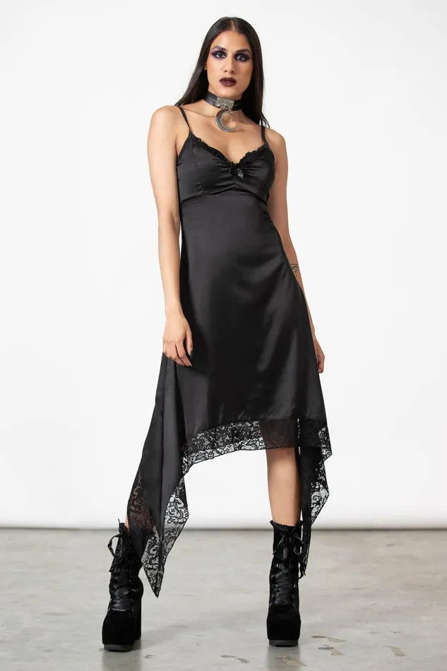 Women Maxi Killstar Loya Satin Maxi Dress