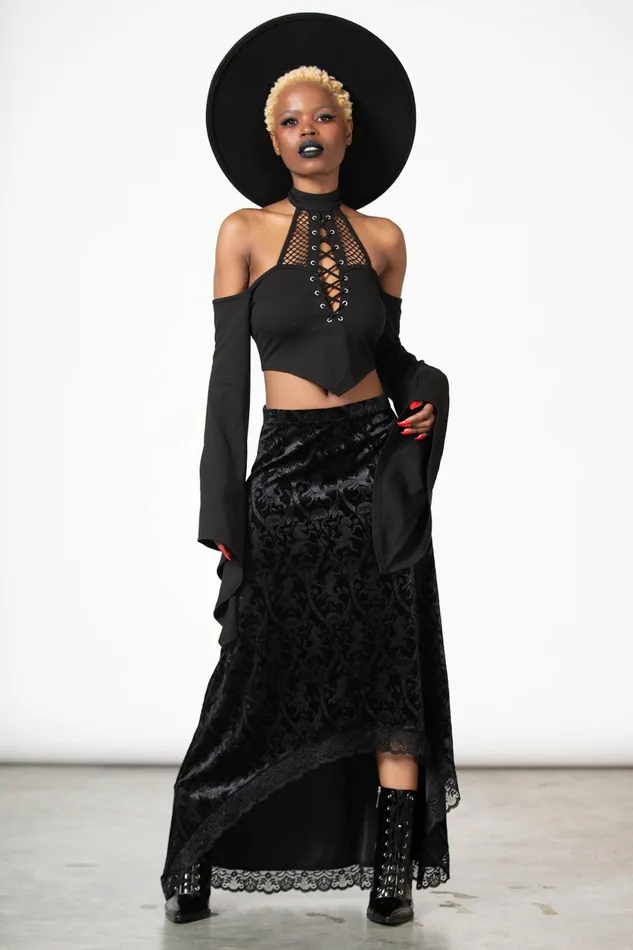 Women Maxi Skirts Killstar Grailed Maxi Skirt B
