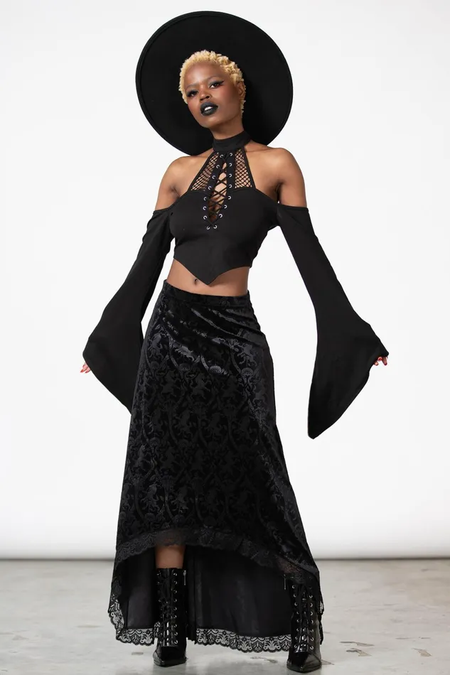 Women Maxi Skirts Killstar Grailed Maxi Skirt B