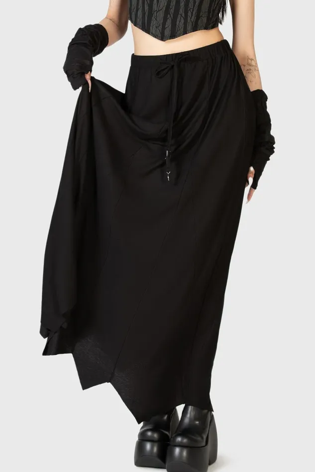Women Maxi Skirts Killstar Twilight Hour Maxi Skirt