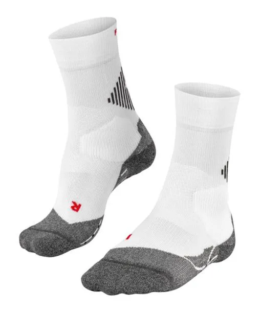 WomenMen 4GRIP Unisex Socks White FALKE Functional Socks