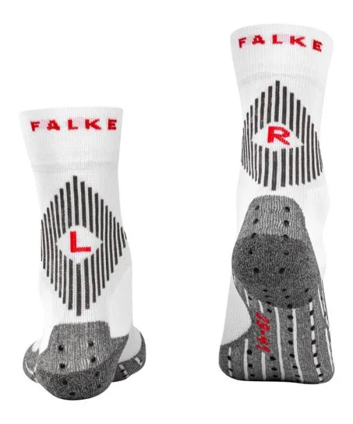 WomenMen 4GRIP Unisex Socks White FALKE Functional Socks