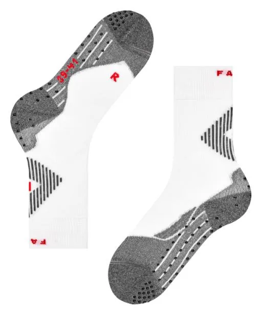 WomenMen 4GRIP Unisex Socks White FALKE Functional Socks