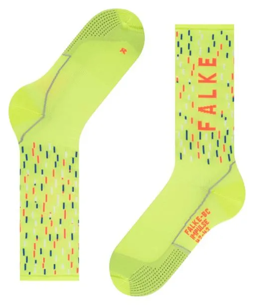 WomenMen BC Impulse Unisex Biking Socks Lightning FALKE Cycling Socks WomenMen BC Impulse Unisex Biking Socks Lightning FALKE Cycling Socks