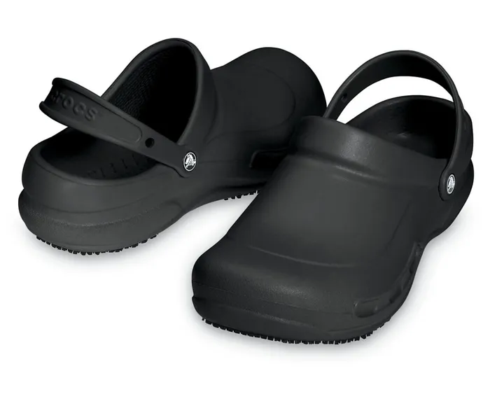 WomenMen Bistro Clog Black Crocs Clogs