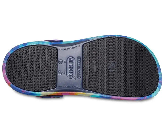 WomenMen Bistro Graphic Clog Navy Crocs Clogs
