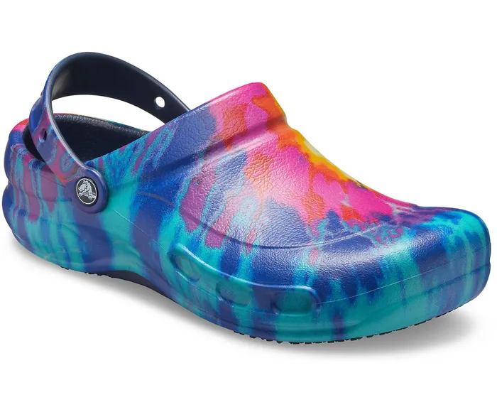 WomenMen Bistro Graphic Clog Navy Crocs Clogs