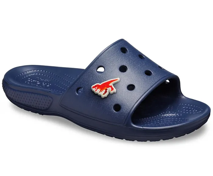 WomenMen Classic Crocs Slide Navy Crocs Sandals
