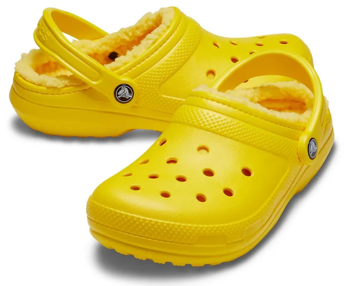 WomenMen Classic Lined Clog Lemon Lemon Crocs Clogs