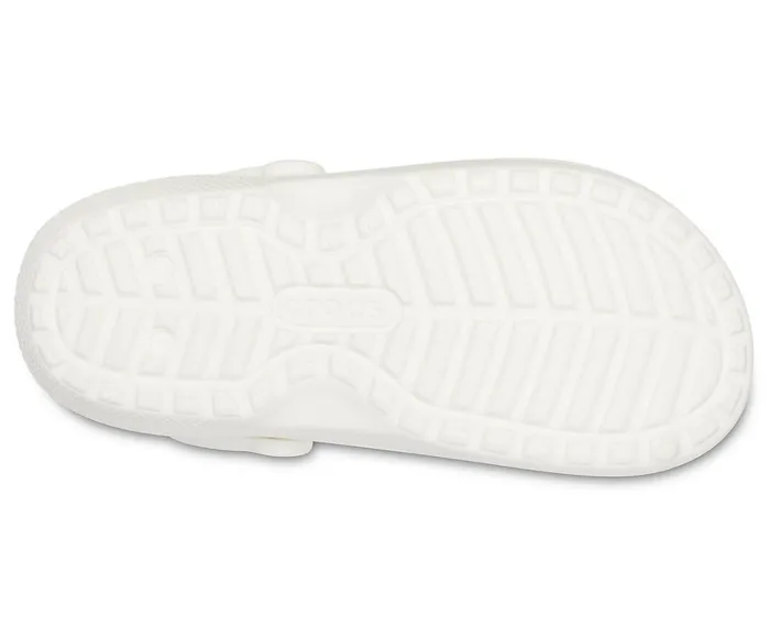 WomenMen Classic Lined Clog White Grey Crocs Clogs