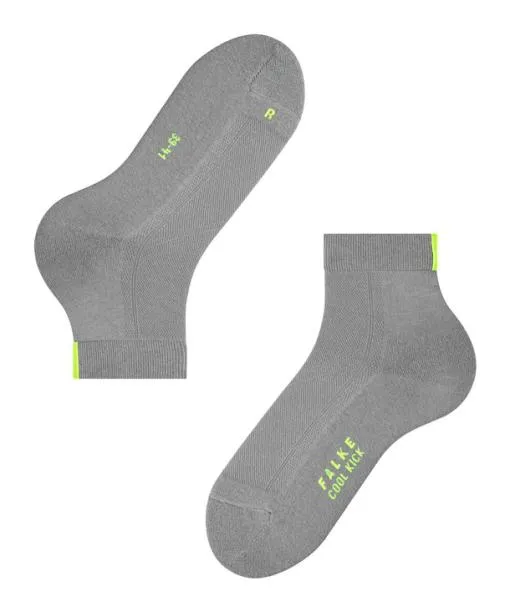 WomenMen Cool Kick Unisex Short Sock Light Grey FALKE Socks