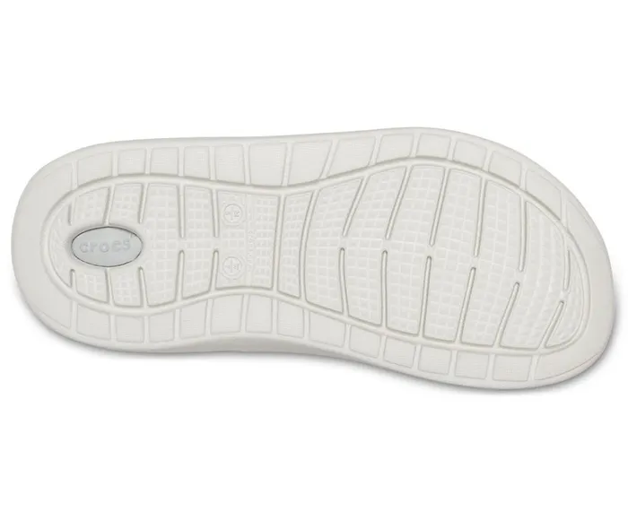 WomenMen LiteRide Clog Smoke Pearl White Crocs Clogs