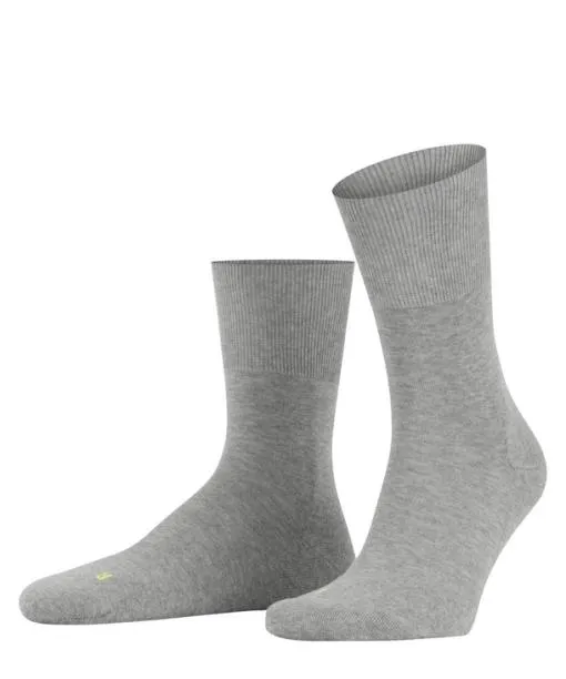 WomenMen Run Unisex Socks Light Grey FALKE Socks