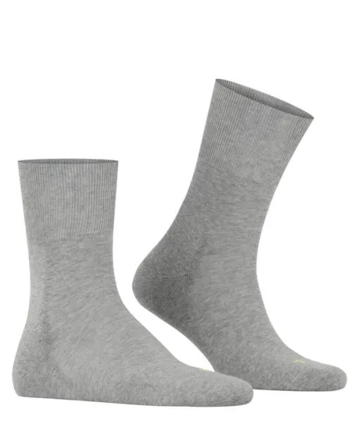 WomenMen Run Unisex Socks Light Grey FALKE Socks