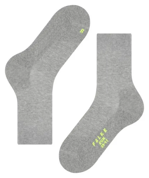 WomenMen Run Unisex Socks Light Grey FALKE Socks