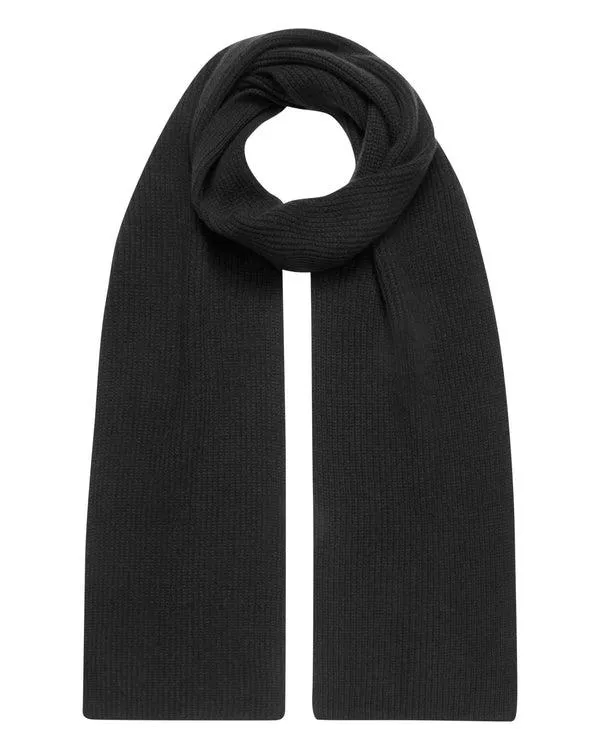 WomenMen Unisex Ribbed Cashmere ScarfIn Dark Charcoal Grey Dark Charcoal Grey NPeal Cashmere Scarves WomenMen Unisex Ribbed Cashmere ScarfIn Dark Charcoal Grey Dark Charcoal Grey NPeal Cashmere Scarves